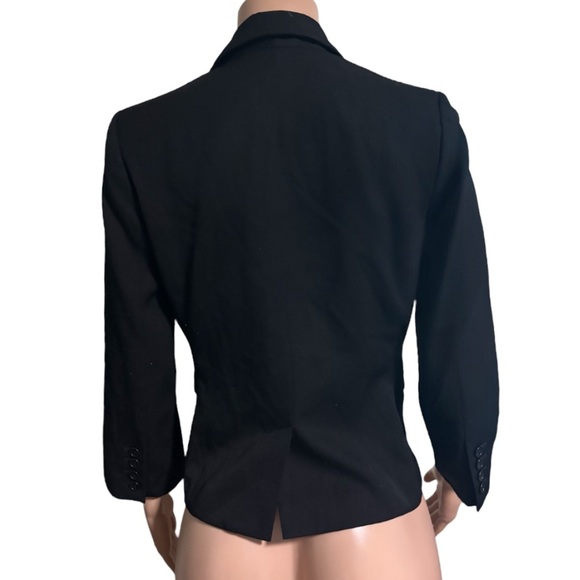 JUICY COUTURE Her Majesty Women’s Black Blazer100% Wool - Picture 3 of 13